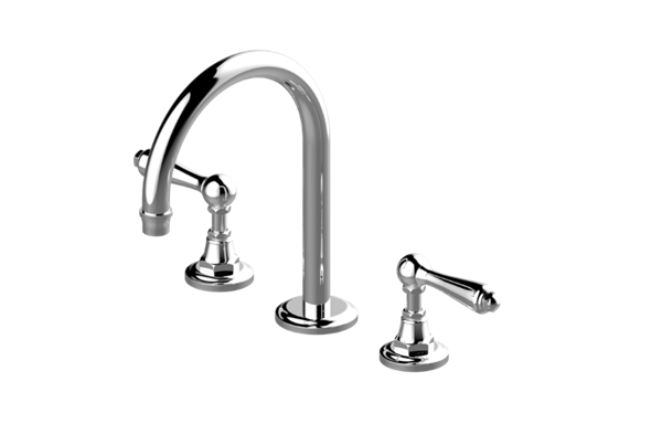 Graff - Camden Widespread Lavatory Faucet w/Lever Handle