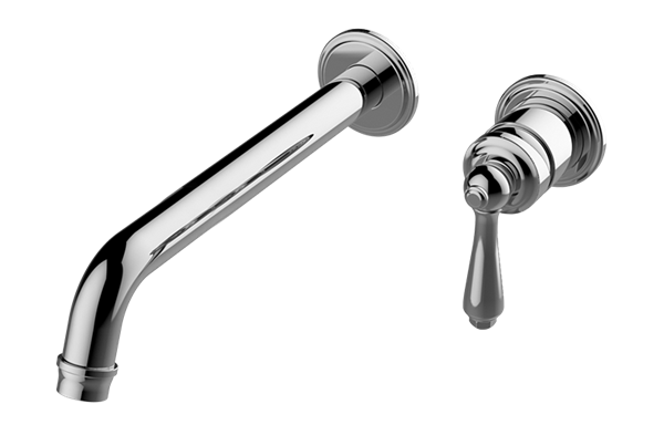 Graff - Camden Wall Mount Lavatory Faucet (9-1/4 Spout) - Trim Only