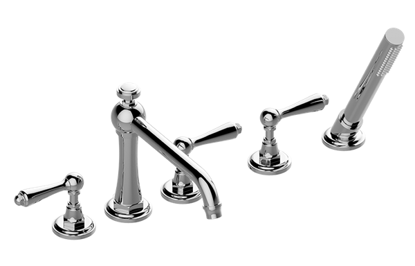 Graff - Camden Roman Tub Set w/Handshower w/Lever Handle (Rough and Trim)