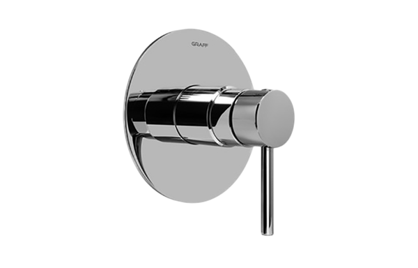 Graff - M.E. Pressure Balancing Valve Trim with Handle - Trim Only
