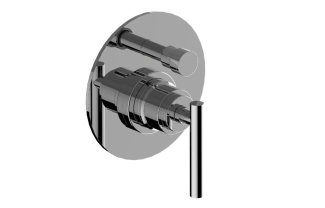 Graff - M.E./Terra Pressure Balancing Valve Trim with Handle and Diverter - Trim Only