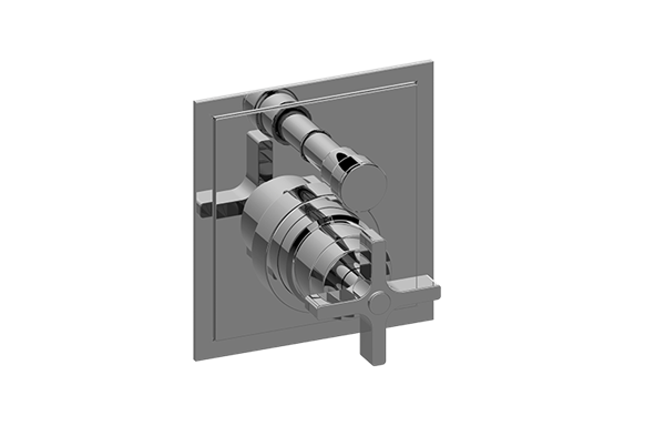 Graff - Finezza UNO/Finezza DUE Pressure Balancing Valve Trim with Handle and Diverter - Trim Only