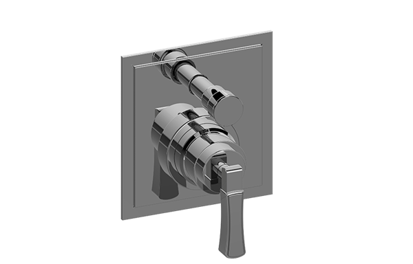 Graff - Finezza UNO/Finezza DUE Pressure Balancing Valve Trim with Handle and Diverter - Trim Only