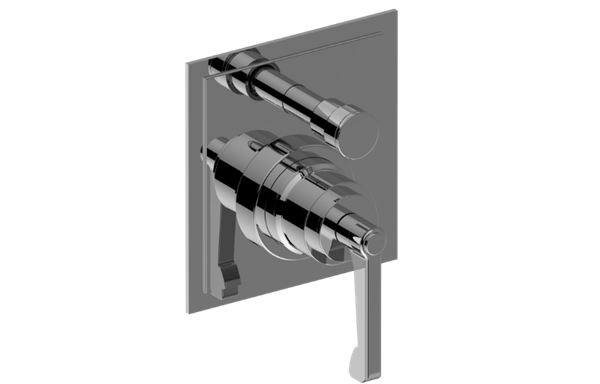 Graff - Vignola Pressure Balancing Valve Trim with Handle and Diverter
