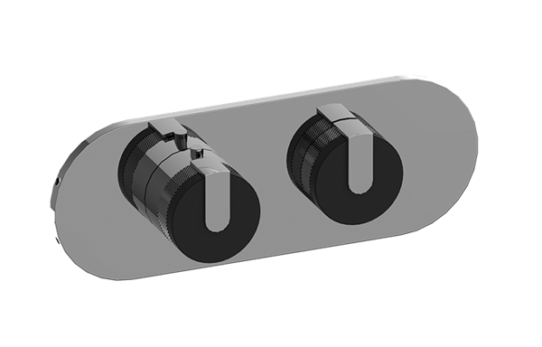 Graff - MOD+ MOD+ M-Series Valve Trim with Two Handles (Horizontal Orientation)