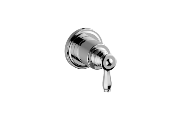 Graff - Topaz Traditional M-Series 3-Way Shared Diverter Valve Trim with Handle