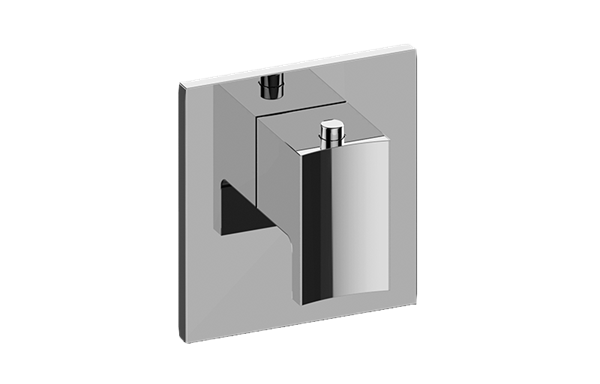 Graff - Sade/Targa Square M-Series Thermostatic Valve Trim Plate with Handle
