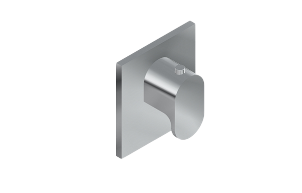 Graff - Ametis Square M-Series Thermostatic Valve Trim Plate with Handle