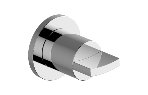 Graff - Sade/Targa Round M-Series 3-Way Shared Diverter Valve Trim with Handle