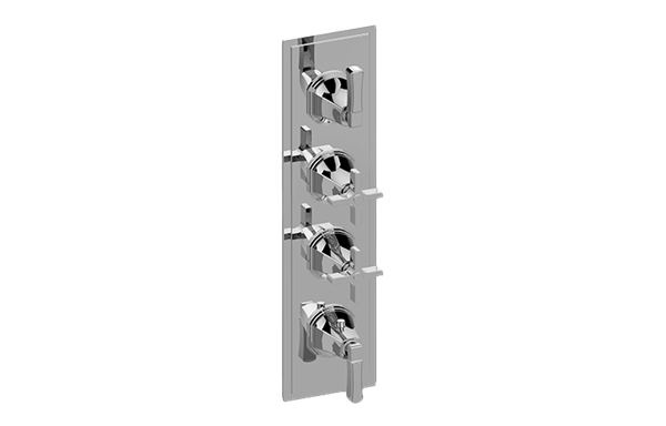 Graff - Finezza UNO M-Series Valve Trim with Four Handles