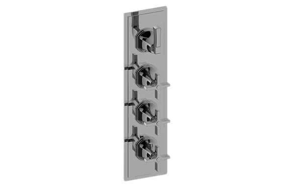 Graff - Finezza UNO M-Series Valve Trim with Four Handles
