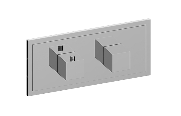 Graff - M-Series Transitional M-Series Valve Trim with Two Handles (Horizontal Orientation)