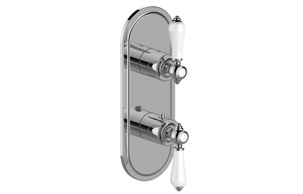 Graff - Adley Traditional M-Series Valve Trim with Two Handles