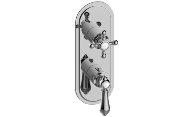 Graff - Adley Traditional M-Series Valve Trim with Two Handles