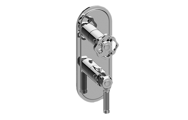 Graff - Vintage Traditional M-Series Valve Trim with Two Handles
