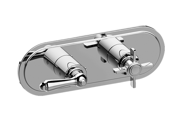 Graff - Camden Traditional M-Series Valve Trim with Two Handles (Horizontal Orientation)