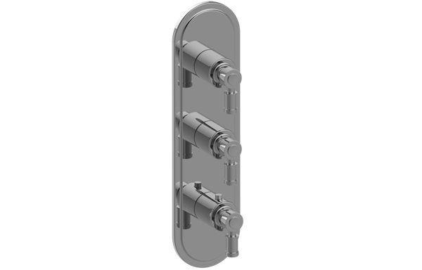 Graff - Bali Traditional M-Series Valve Trim with Three Handles