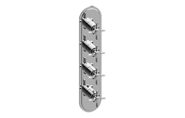 Graff - Camden Traditional M-Series Valve Trim with Four Handles