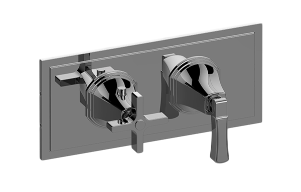 Graff - Finezza UNO M-Series Valve Trim with Two Handles (Horizontal Orientation)