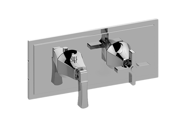 Graff - Finezza DUE Valve Trim with Two Handles (Horizontal Orientation)