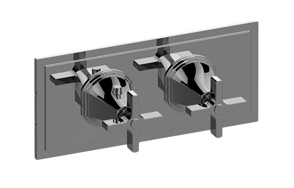 Graff - Finezza UNO M-Series Valve Trim with Two Handles (Horizontal Orientation)