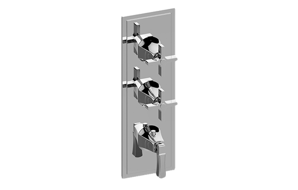 Graff - Finezza DUE Valve Trim with Three Handles