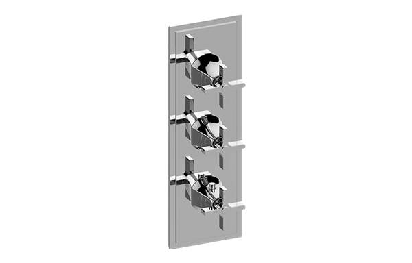 Graff - Finezza DUE Valve Trim with Three Handles