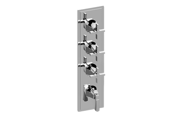Graff - Finezza DUE Valve Trim with Four Handles