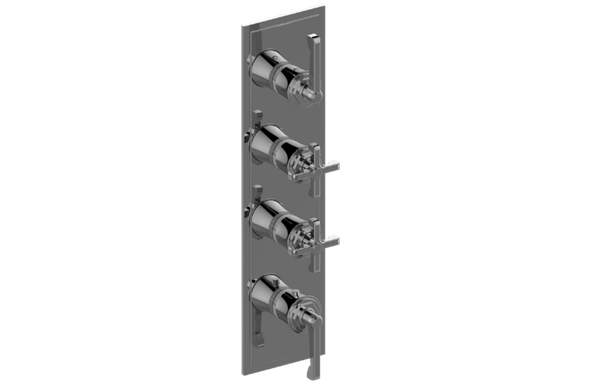 Graff - Vignola M-Series Valve Trim with Four Handles