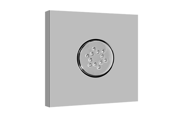 Graff - Square Flush Mount Body Spray w/Solid Brass Swivel Head
