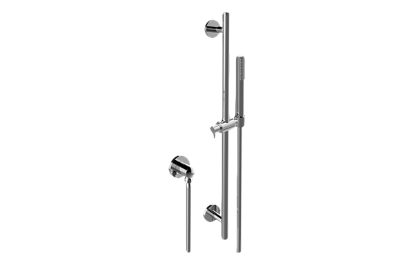 Graff - Contemporary Handshower w/Wall-Mounted Slide Bar