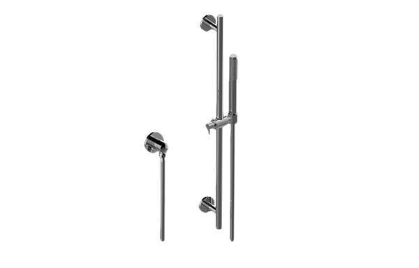 Graff - Harley Contemporary Handshower w/Harley Wall-Mounted Slide Bar