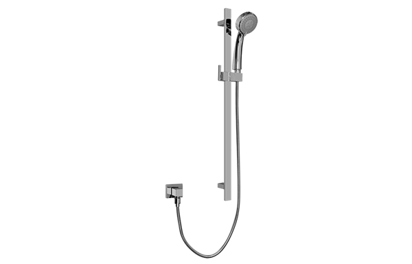 Graff - Contemporary Handshower w/Wall-Mounted Slide Bar