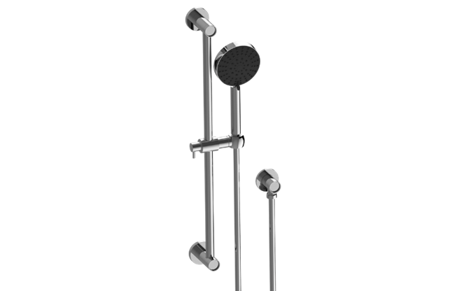 Graff - Riva Contemporary Handshower with Slide Bar Set