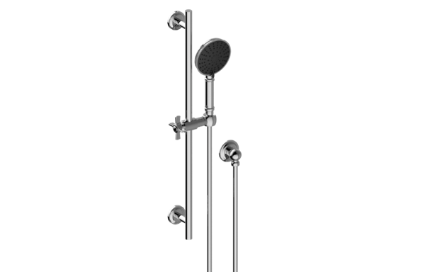 Graff - Traditional Handshower w/Wall-Mounted Slide Bar