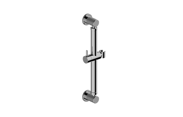 Graff - Round Grab Bar - 16 Inch w/handshower holder