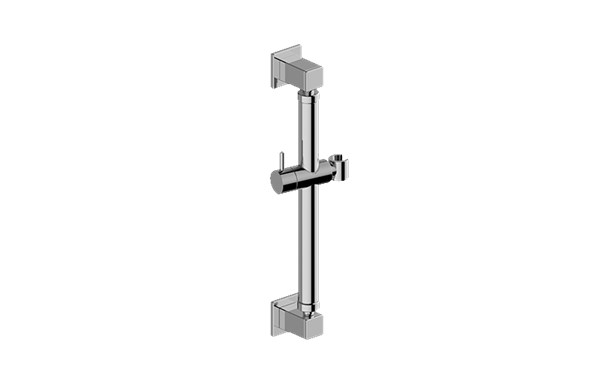 Graff - Square Grab Bar - 16 Inch w/handshower holder