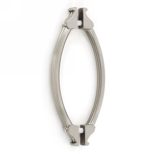 Alno - Fiore 6 Inch Back To Back Glass Door Pull
