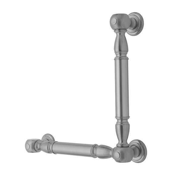 Jaclo - G20 12H x 24W 90° Left Hand Grab Bar