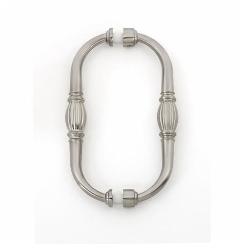 Alno - Tuscany 6 Inch Back To Back Glass Door Pull