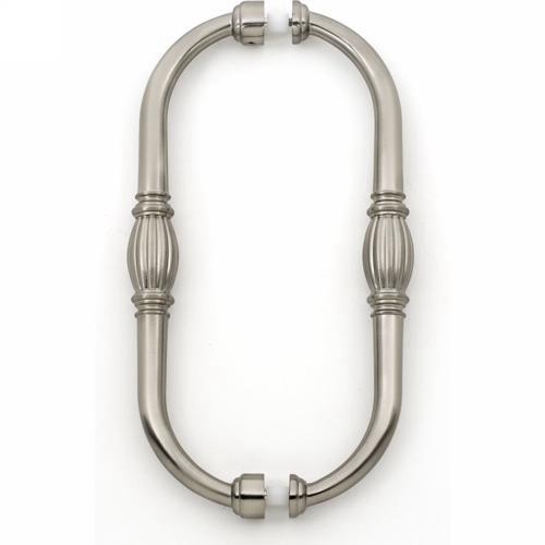 Alno - Tuscany 8 Inch Back To Back Glass Door Pull