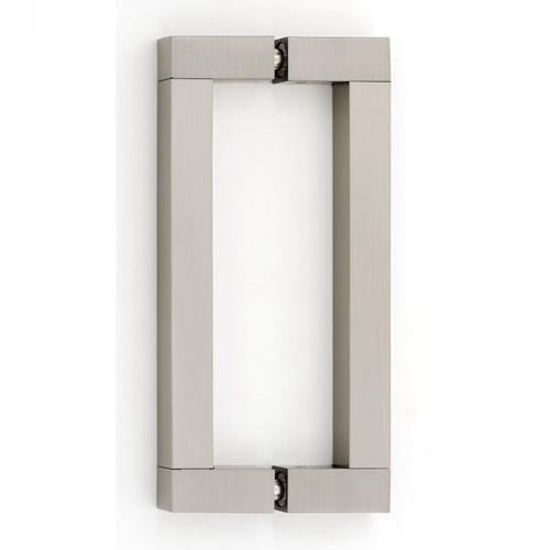 Alno - Block 6 Inch Back To Back Glass Door Pull