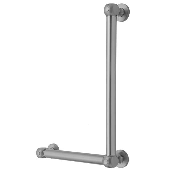 Jaclo - G70 24H x 12W 90° Left Hand Grab Bar