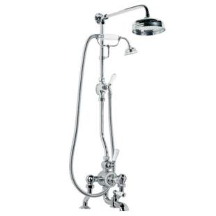 Lefroy Brooks - Exposed Classic Deck Mounted Thermostatic Bath & Shower Mixer