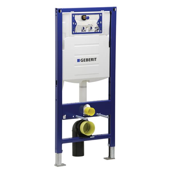Lacava - Geberit Concealed Tank And Carrier System For Wall-Hung Toilets. Dual-Flush System 1.6 Gpf And 0.8 Gpf