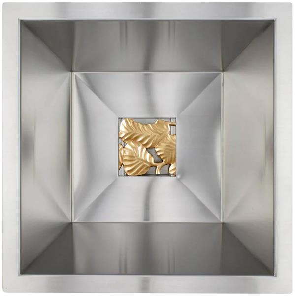Linkasink - Small Leaves Grate
