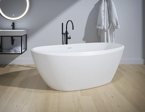 Fleurco - Aria Stone Gia Tub 66 X 33 Matte White