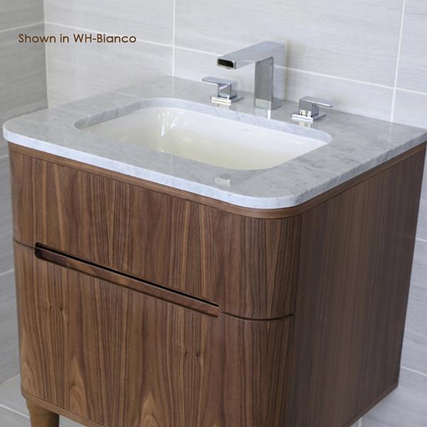 Lacava - Eleganza Quartz Countertop For Vanity H271. W: 24 Inch, D: 22 Inch, H: 3/4 Inch