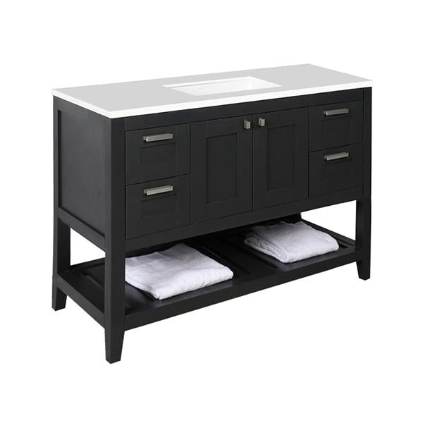 Lacava - Stile Free Standing Under-Counter Vanity With Two Doors(Knobs Included) On Center