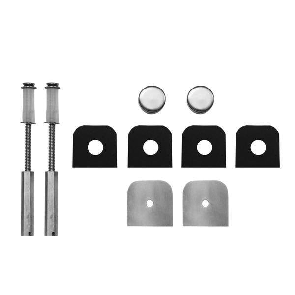 Jaclo - Glass Mounting Kit for H80 Front Mount Shower Door Pulls